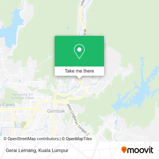 Gerai Lemang map