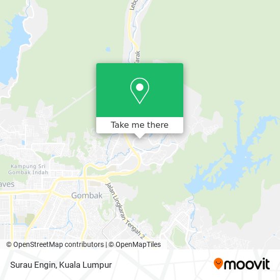 Surau Engin map