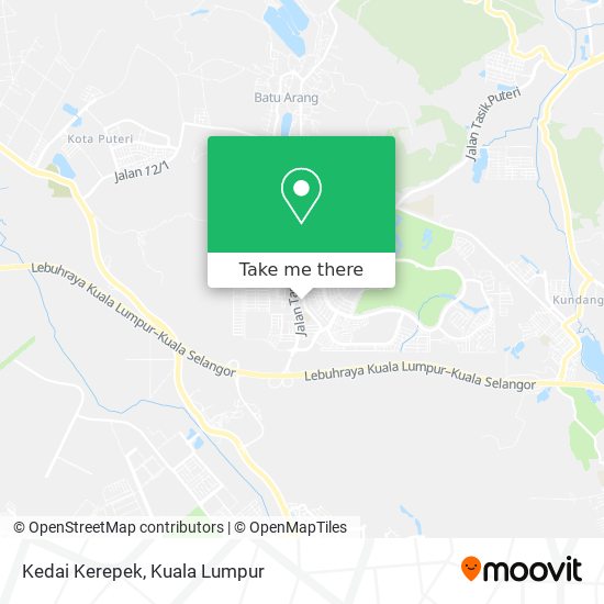 Kedai Kerepek map