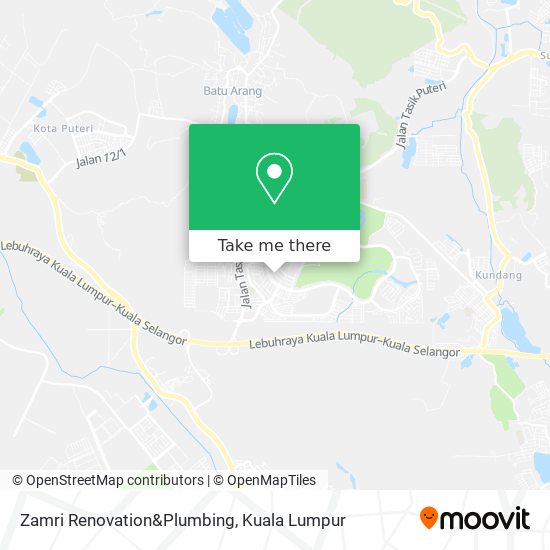 Zamri Renovation&Plumbing map