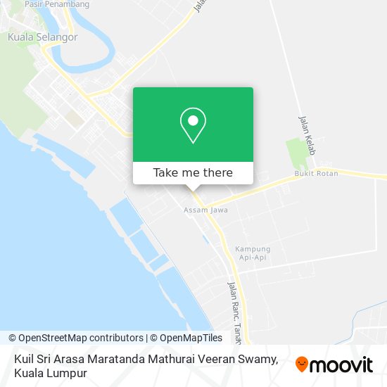Peta Kuil Sri Arasa Maratanda Mathurai Veeran Swamy