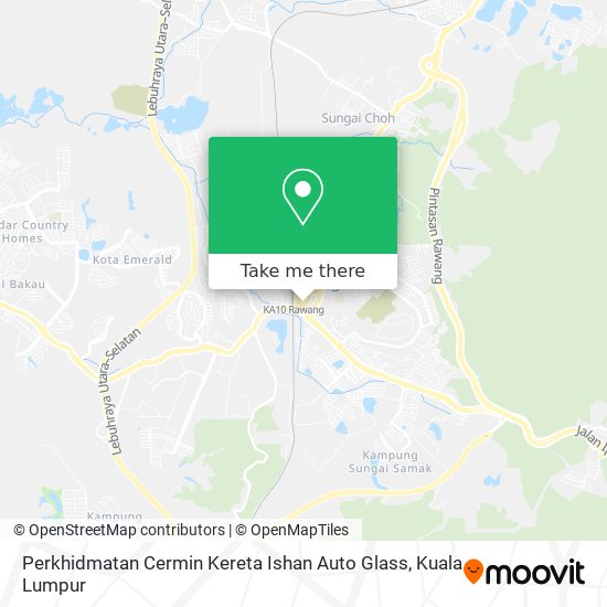 Perkhidmatan Cermin Kereta Ishan Auto Glass map