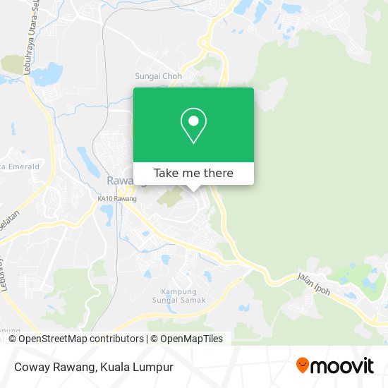 Peta Coway Rawang