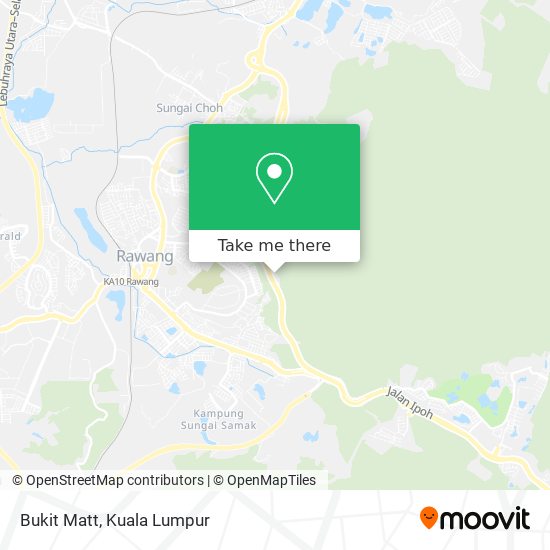 Bukit Matt map