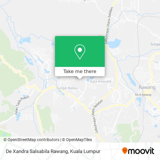 Peta De Xandra Salsabila Rawang