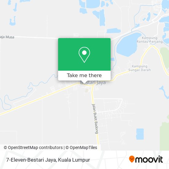 7-Eleven-Bestari Jaya map