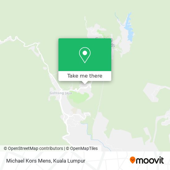 Michael Kors Mens map