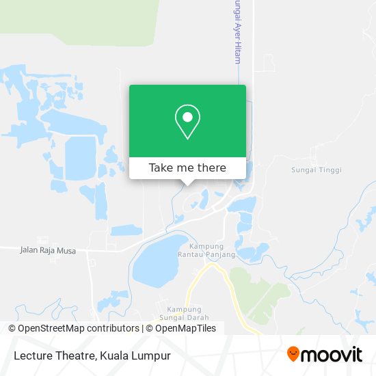 Lecture Theatre map