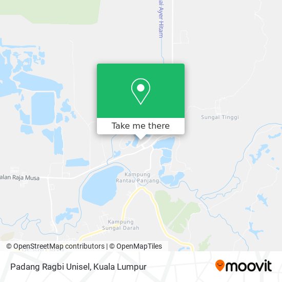 Padang Ragbi Unisel map
