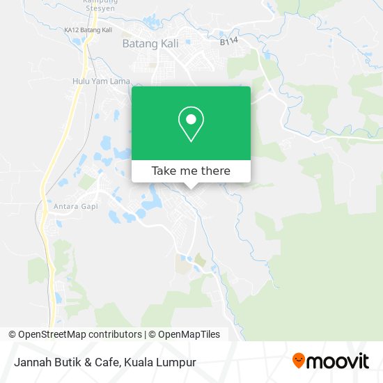 Jannah Butik & Cafe map