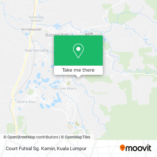 Court Futsal Sg. Kamin map