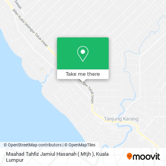 Maahad Tahfiz Jamiul Hasanah ( Mtjh ) map