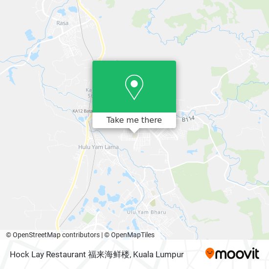 Hock Lay Restaurant 福来海鲜楼 map