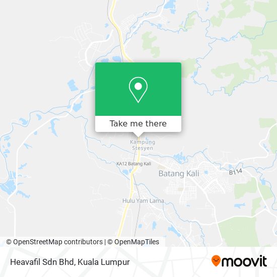 Heavafil Sdn Bhd map