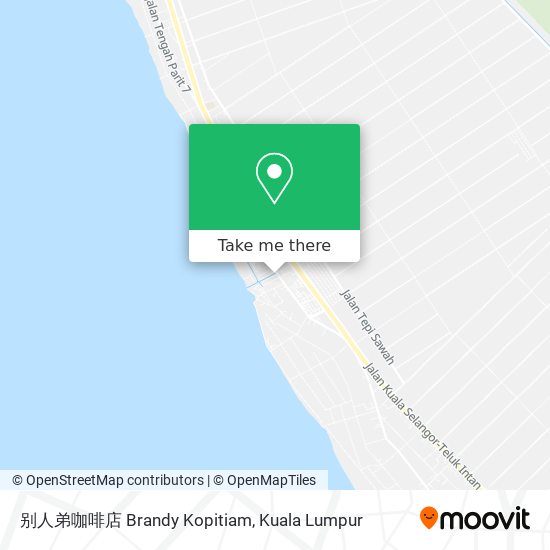 别人弟咖啡店 Brandy Kopitiam map