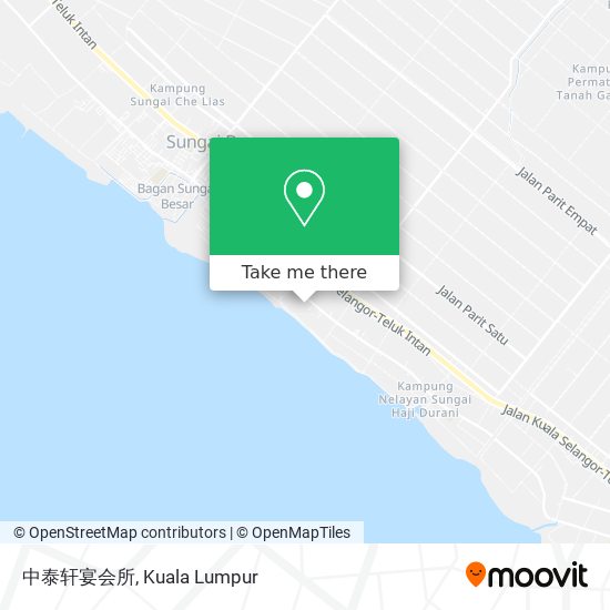 中泰轩宴会所 map