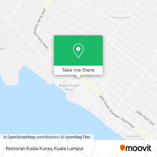 Peta Restoran Kuala Kurau