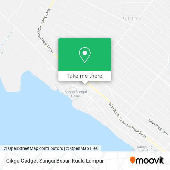 Cikgu Gadget Sungai Besar map