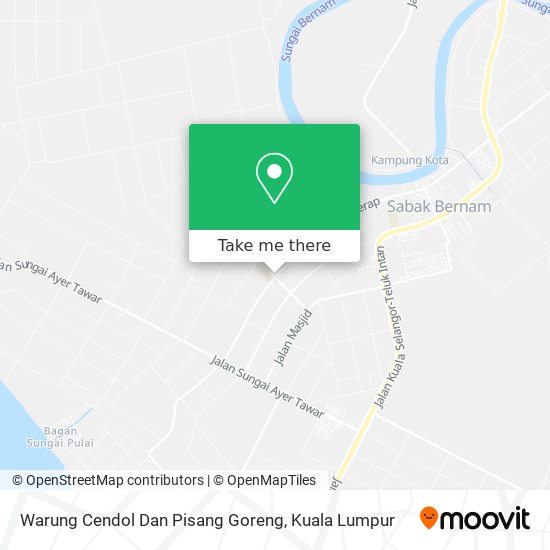 Warung Cendol Dan Pisang Goreng map