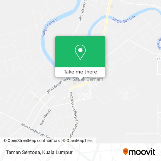 Taman Sentosa map