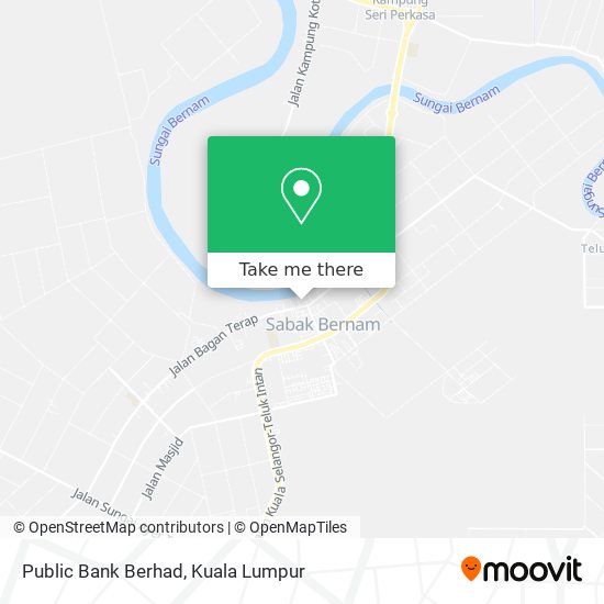 Peta Public Bank Berhad