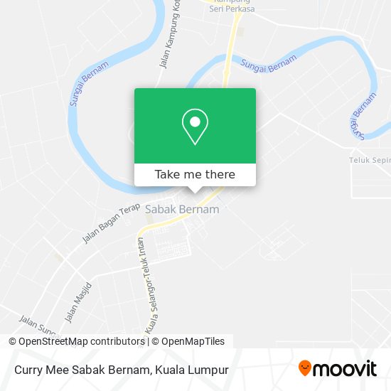 Curry Mee Sabak Bernam map