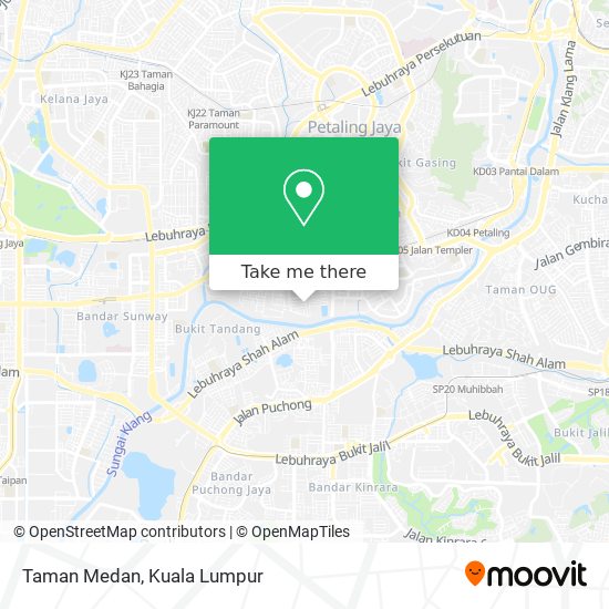 Peta Taman Medan