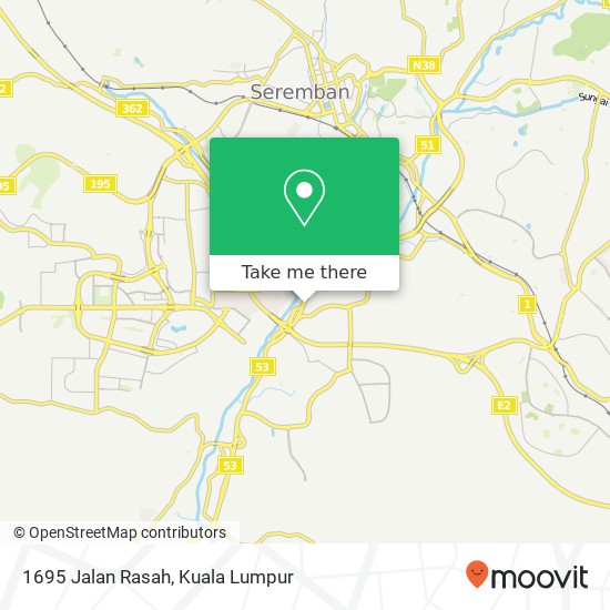 1695 Jalan Rasah map