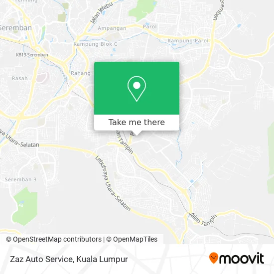 Zaz Auto Service map
