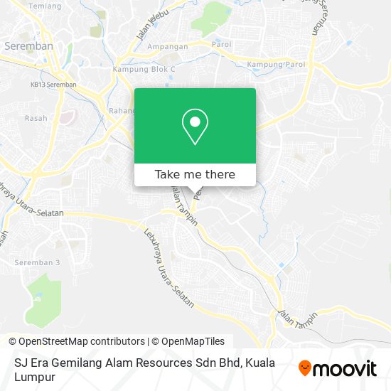 Peta SJ Era Gemilang Alam Resources Sdn Bhd