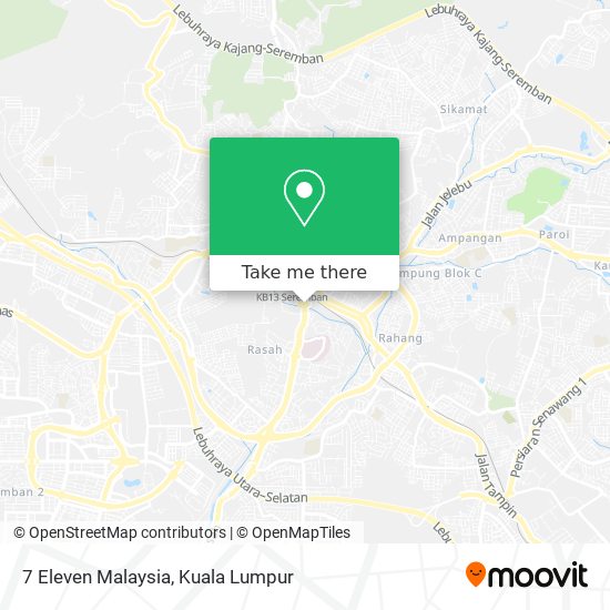 Peta 7 Eleven Malaysia