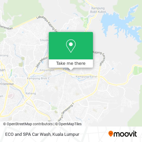 ECO and SPA Car Wash map