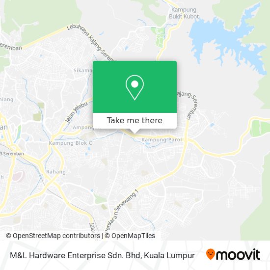 M&L Hardware Enterprise Sdn. Bhd map
