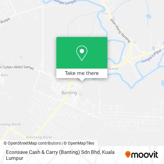 Econsave Cash & Carry (Banting) Sdn Bhd map
