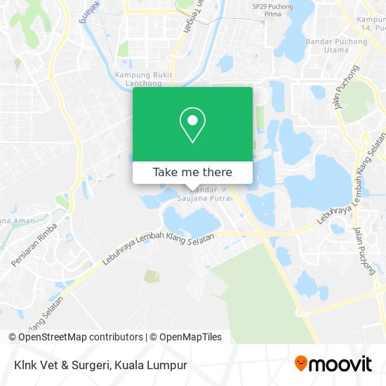 Klnk Vet & Surgeri map