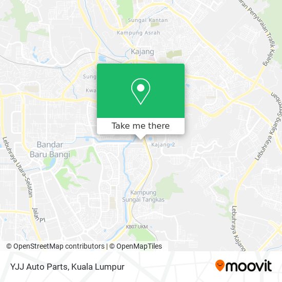 YJJ Auto Parts map