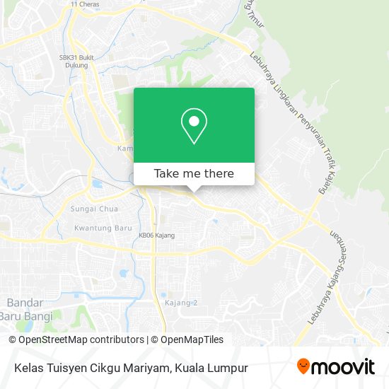 Kelas Tuisyen Cikgu Mariyam map