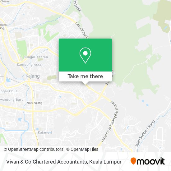 Vivan & Co Chartered Accountants map