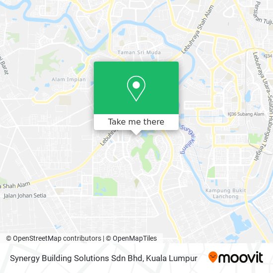 Synergy Building Solutions Sdn Bhd map