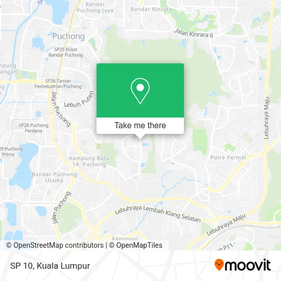 SP 10 map