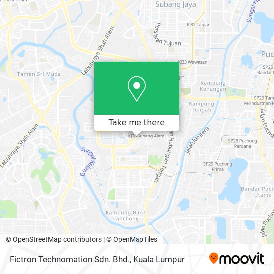 Fictron Technomation Sdn. Bhd. map
