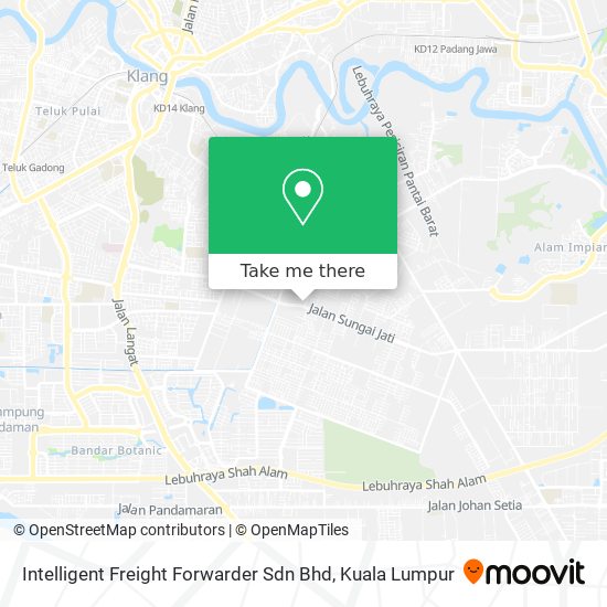 Intelligent Freight Forwarder Sdn Bhd map