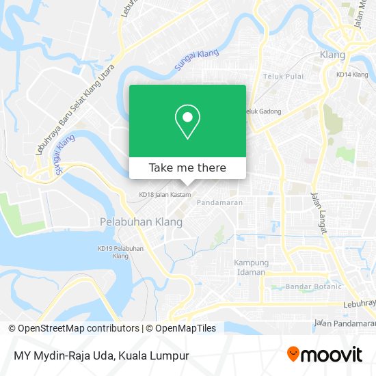 MY Mydin-Raja Uda map