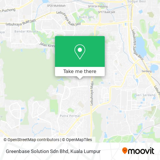 Greenbase Solution Sdn Bhd map