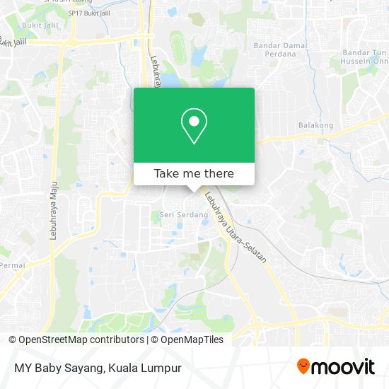 MY Baby Sayang map