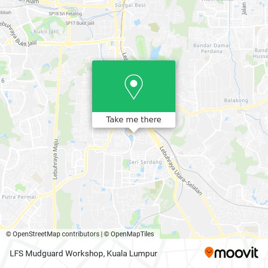 LFS Mudguard Workshop map