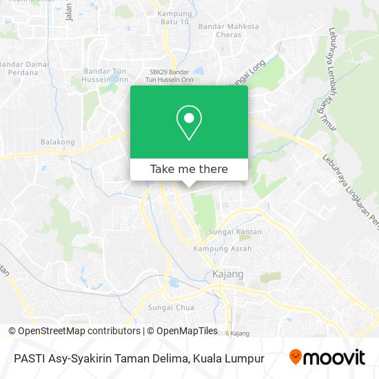 PASTI Asy-Syakirin Taman Delima map