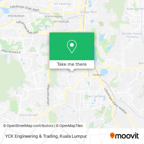 YCK Engineering & Trading map