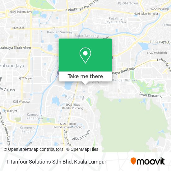 Titanfour Solutions Sdn Bhd map