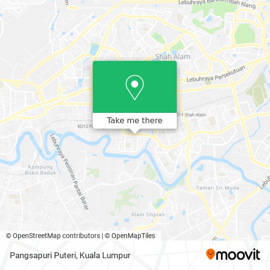 Pangsapuri Puteri map